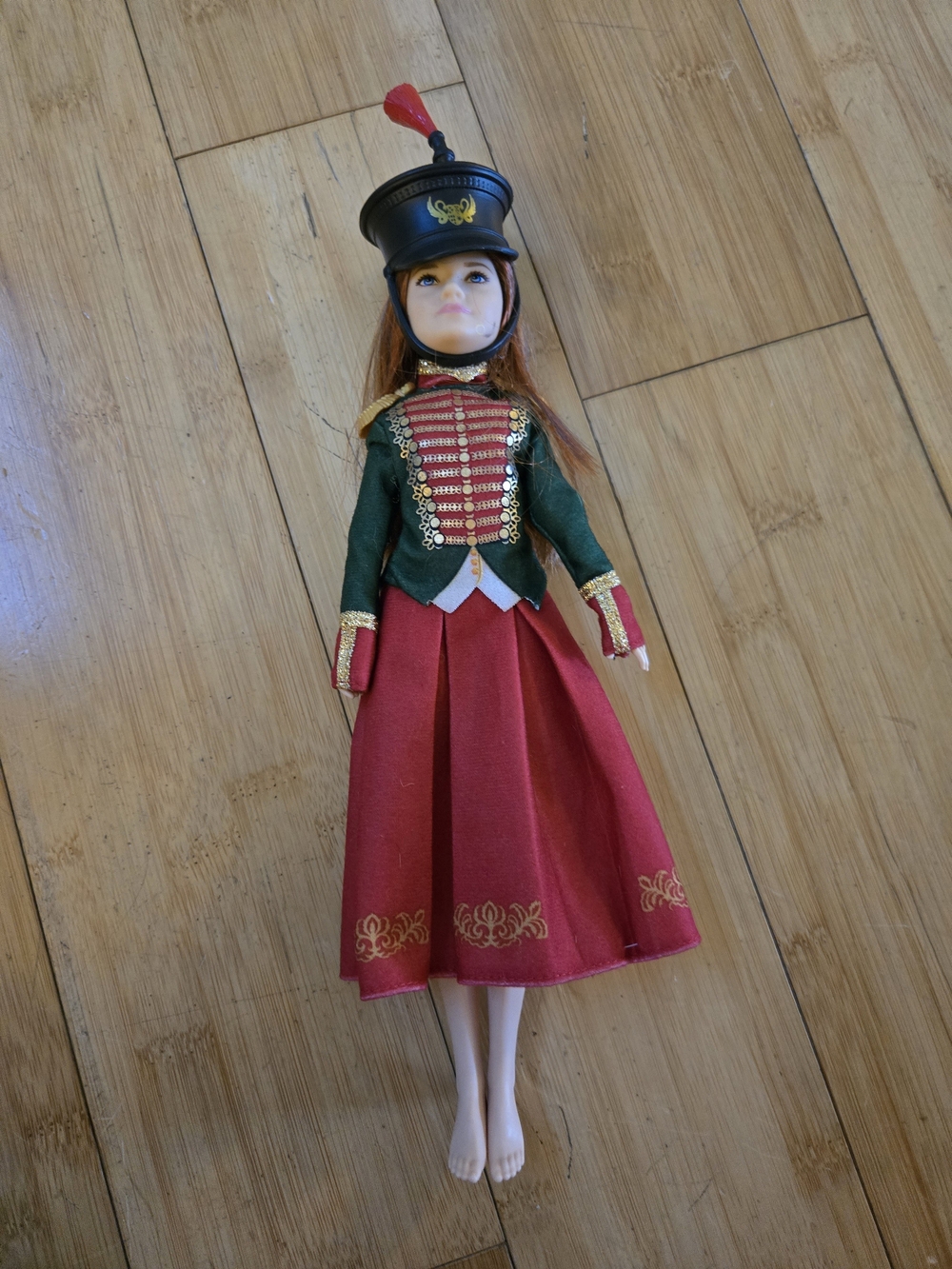 2018 Mattel Barbie The Nutcracker  & The Four Realms Clara's Soldier Uniform